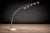 1950s Floor Lamp With Five Bulbs in Chrome, Glass & Marble, Unknown, 1960s For Sale - Image 5 of 9