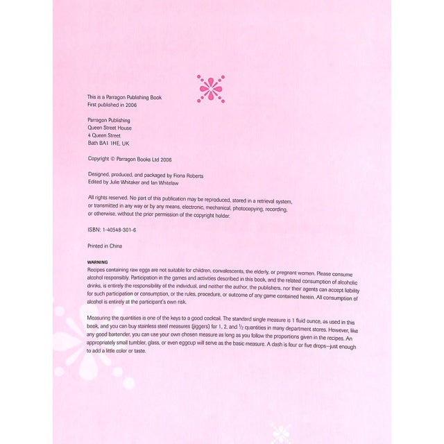 Paper "Cocktails Your Ultimate Guide to Classic Cocktail Recipes" 2006 Whitaker, Julia, Whitelaw, Ian [Edited By] For Sale - Image 7 of 9