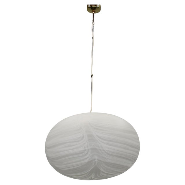 Vintage Italian Glass Pendant, 1970s For Sale