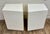 Vintage 1980s Bridgeford via Veneto Ivory Lacquered Nightstands - Pair For Sale In Kansas City - Image 6 of 10