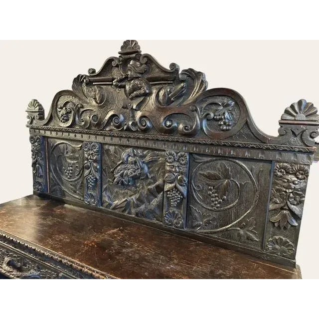 19th Century Neo Renaissance Hunt Sideboard For Sale - Image 4 of 7