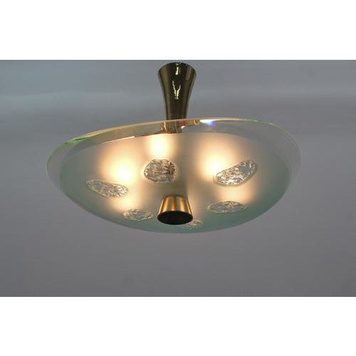 Mod. 1748 Hanging Light attributed to Max Ingrand for Fontana Arte, Italy, 1957 For Sale - Image 13 of 16