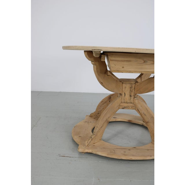 Round Peasant Table, 19th Century For Sale - Image 4 of 18