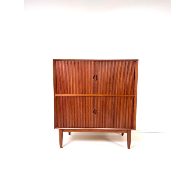 Brown 1960s Peter Hvidt Cabinet For Sale - Image 8 of 8