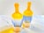 1980s Polychrome Murano Glass Bottles from Manifattura Di Murano, 1980s, Set of 2 For Sale - Image 5 of 7