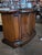 Traditional Vintage Century Furniture Walnut-Tone Flip-Top Server Buffet With Serpentine Front For Sale - Image 3 of 10