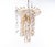 German Tendril Ribbon Chandelier in Crystal Glass & Gilt-Brass from Palwa, 1960s For Sale - Image 14 of 17