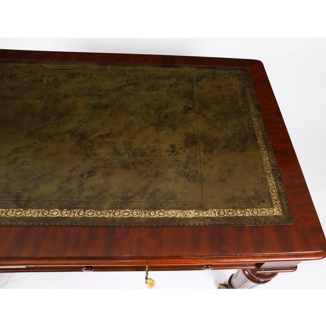 Antique 19th Century William IV Writing Desk, 1835 For Sale - Image 6 of 15