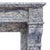 19th century antique french, louis philippe fireplace mantel. Hand carved in desirable italian bardiglio marble which is...