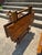Wood Vintage Boho Folding Bamboo Picnic Table & Benches For Sale - Image 7 of 8