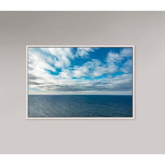 "Sea_Sky_001" Contemporary Aerial View Limited Edition Photograph by Bernhard Lang For Sale - Image 6 of 9