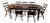 Tell City Chair Co. #48 Andover Solid Maple Dining Set – Extension Table, 2 Leaves, Captain Chair & 6 Side Chairs For Sale