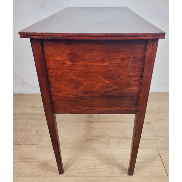 Vintage Edwardian Style Inlaid Chest of 2 Drawers, 1940s For Sale - Image 15 of 18