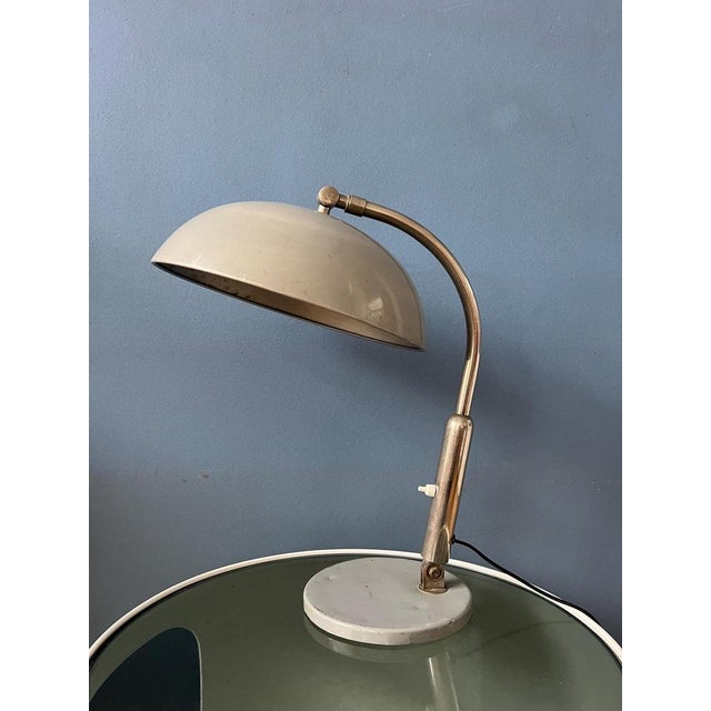 Metal Gray Hala Busquet / Hala 144 Table Lamp by Herman Busquet For Sale - Image 7 of 11