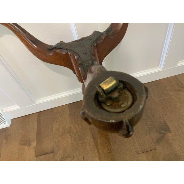 18th Century Chippendale Birdcage Tilt Top Table For Sale - Image 12 of 15