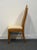 Late 20th Century Singer Furniture Solid Pecan Italian Mediterranean Style Cane Back Dining Side Chair For Sale - Image 5 of 12