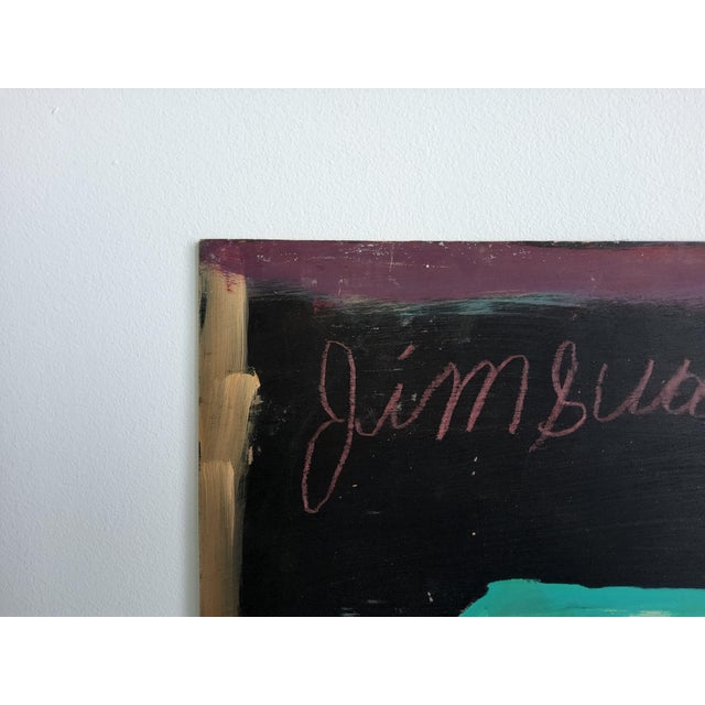 1990s Folk Art Painting by Jimmy Lee Sudduth For Sale - Image 14 of 18