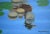 Textile Mallard Ducks in Pond With Lily Pads, Horizontal Landscape by Hugh Hendry For Sale - Image 7 of 10