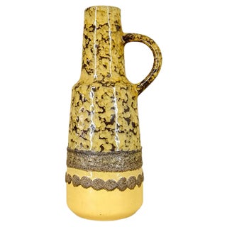 Ceramic Vase with Handles from VEB Keramische Werke Haldensleben, 1970s For Sale