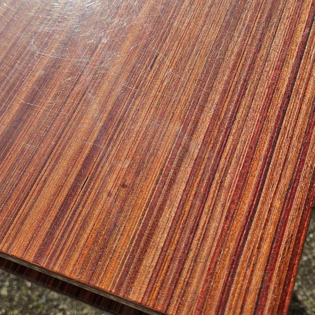 Mid-Century French Nightstand in High Gloss Wood For Sale - Image 13 of 18