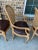 Brown Set of 2 (Only 1 Set Available) Twisted and Knotted Rope Motif Cane Back Arm Chairs, 1970s, in the Style of Napoleon III and Comini and Modonutti For Sale - Image 8 of 12