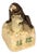 Antique Meiji Japanese Pottery Monkey Wax Seal Figurine For Sale