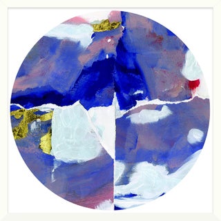 Serafina Globe Art Print - Framed For Sale