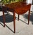 19th Century Antique English Mahogany Drop Leaf Side Table For Sale - Image 5 of 7