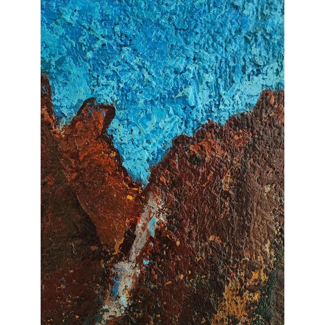 Jean-Jacques Boimond, Petit Clocher du Portalet, Oil on Canvas, Framed For Sale - Image 5 of 9