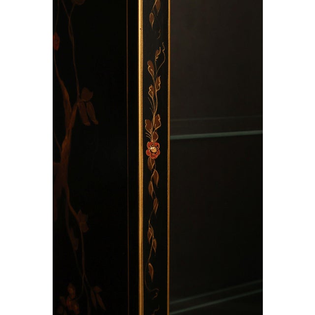 Hickory American Masterpiece Collection Vintage Chinoiserie China Cabinet For Sale - Image 17 of 18
