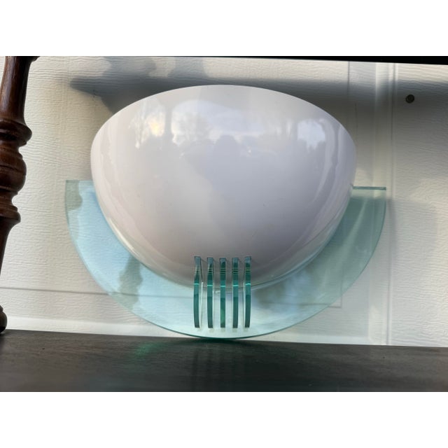 Late 20th Century Postmodern Sconce Light Fixture For Sale - Image 5 of 9