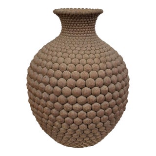 Studio Ceramic Vessel of Graduating Spheres For Sale