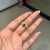 Oval Emerald & Diamond Vintage-Inspired Luxury Statement Ring in 18k Yellow Gold Size 5.5 For Sale In New York - Image 6 of 17