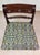Restored 1820s Regency Mahogany Tablet-Back Side Chair in William Morris Floral For Sale In Portland, OR - Image 6 of 12