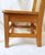 Mid Century Mission Style Wooden School Chair Solid Oak Schoolhouse Kids Playroom Furniture For Sale In Savannah - Image 6 of 10