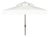 Milan Fringe 9Ft Double Top Crank Umbrella, Ivory For Sale