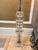 Metal 1970s Hollywood Regency Stacked Lucite & Brass Floor Lamp With Built-in Table For Sale - Image 7 of 12