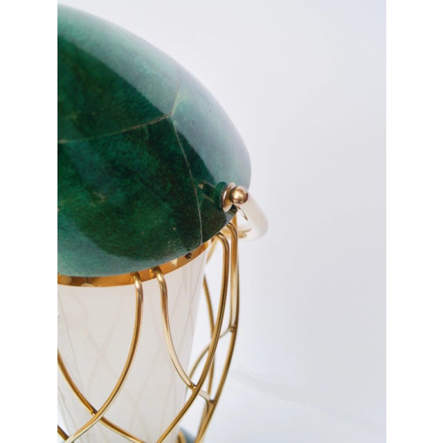 Aldo Tura Mid-Century Table Lamp by Aldo Tura for Aldo Tura Milano, 1950s For Sale - Image 4 of 8