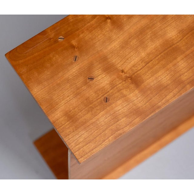 Modernist Maple Desk in the style of Dick Russell Commissioned for Ray Leigh, 1980s For Sale - Image 18 of 18
