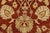 Ziegler Rug 10’1” X 13’5” Red Wool Traditional Hand-Knotted Oriental Carpet For Sale - Image 9 of 15