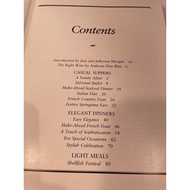 Late 20th Century 1983 the Bon Appetit Dinner Party Cookbook For Sale - Image 5 of 8