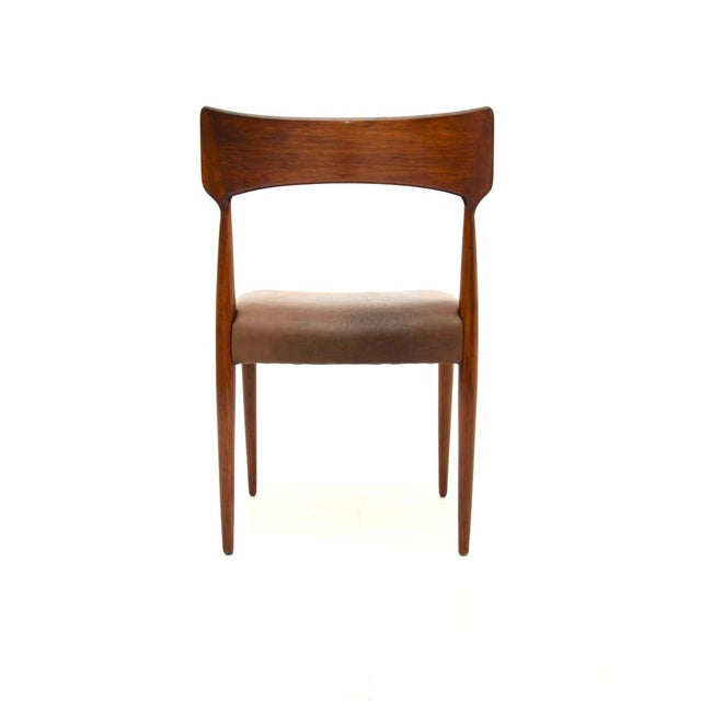 1960s Vintage Danish Desk Chair by Bernhard Pedersen for Bernhard Pedersen & Son, 1960 For Sale - Image 5 of 8