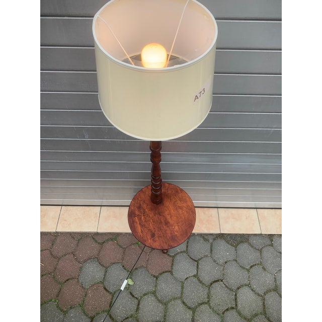 Floor Lamp with Shelf, 1970s For Sale - Image 12 of 18
