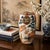 A striking antique Japanese Imari porcelain vase dating to approximately the late Meiji to early Taishō period, circa...