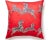 Traditional The House of Scalamandré Zebras Petite Pillow, Masai Red For Sale - Image 3 of 3