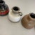 Vintage German Fat Lava 493-10 Pottery Vases from Scheurich, Set of 5 For Sale - Image 10 of 14
