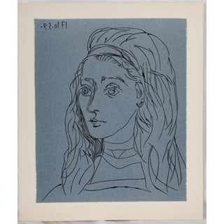 Pablo Picasso, Portrait of Jacqueline, Etching For Sale