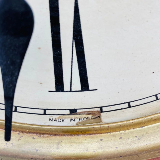 Mid 20th Century Mid Century Regulator Clock For Sale - Image 5 of 12