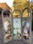 1960s French Louis XVI Gray Beech Room Divider Screen - 3 Panels For Sale - Image 12 of 17