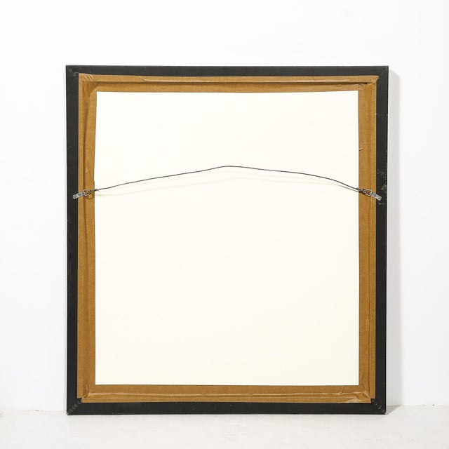 Red Modernist Lithograph Les Deux Personnages by Mihail Chemiakin For Sale - Image 8 of 8